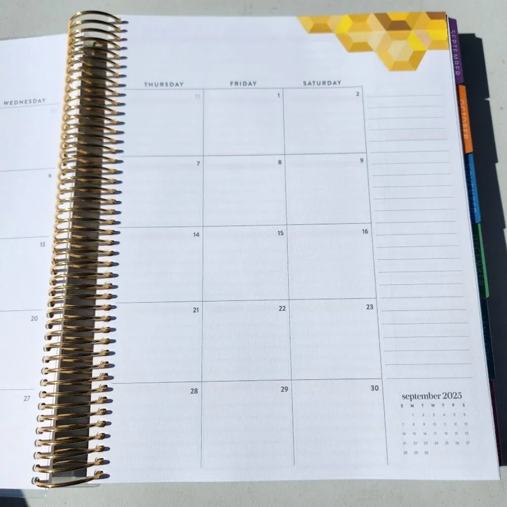 NEW Lakers Academic School Planner Calendar Organizer 2025-2026 Weekly Monthly T